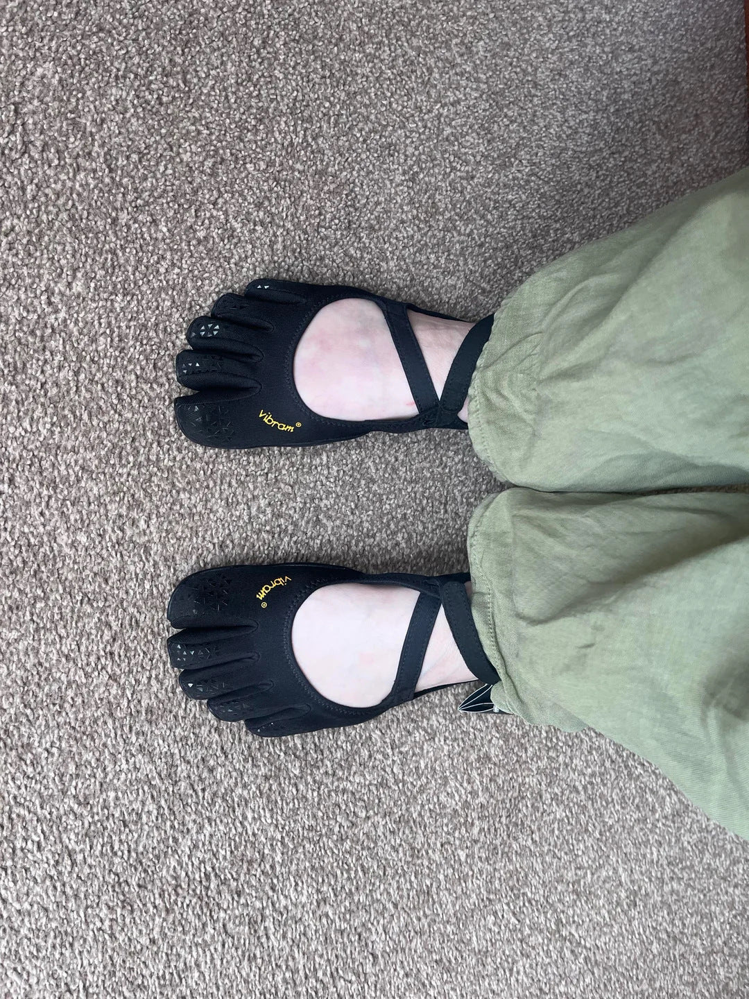 🦶 Women's Barefoot Ballet Flats | Split-Toe Non-Slip Dance & Yoga Shoes (Box Included)