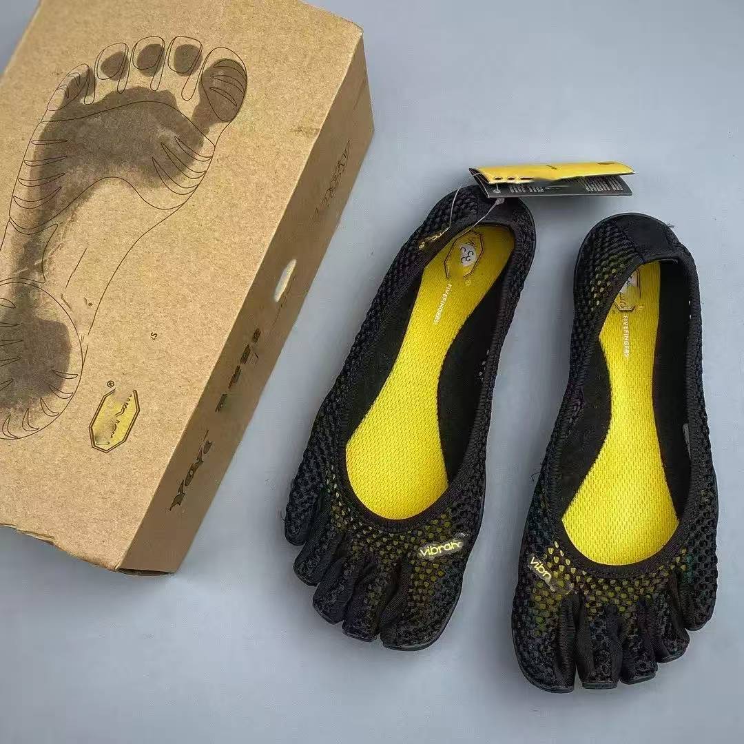 🦶 Women's Barefoot Ballet Flats | Split-Toe Non-Slip Dance & Yoga Shoes (Box Included)